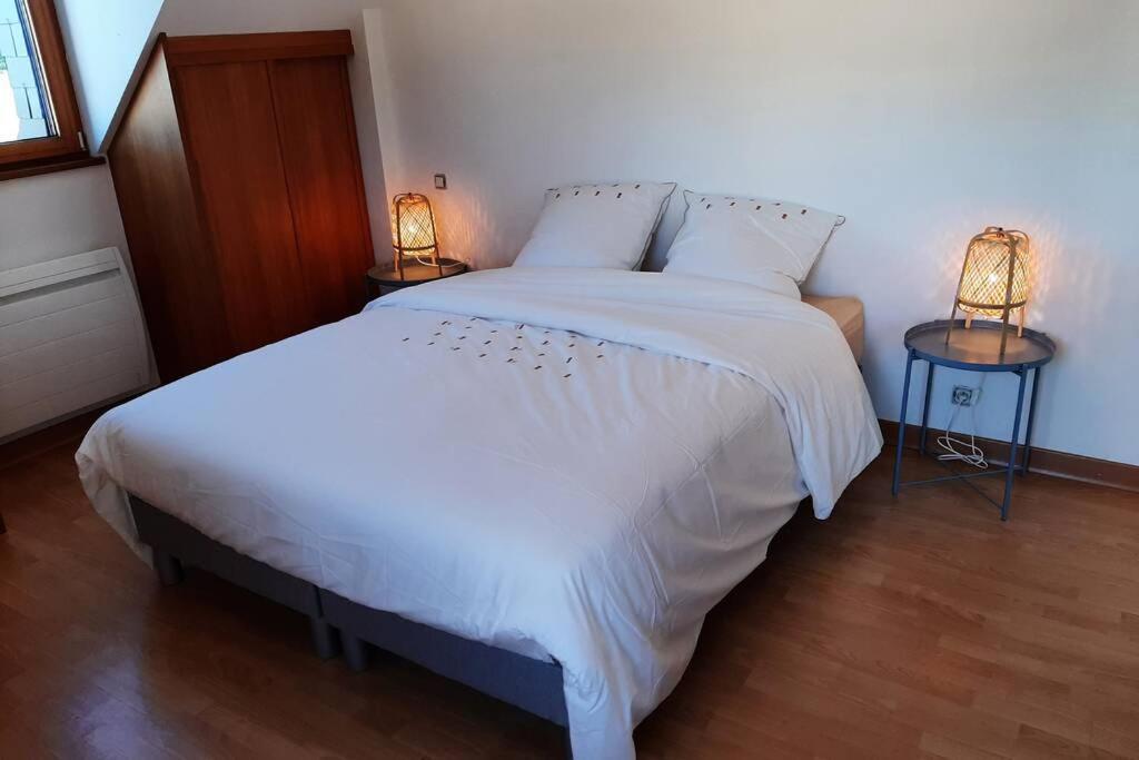 La Maison Bleue Saint-Sauveur-des-Landes ภายนอก รูปภาพ